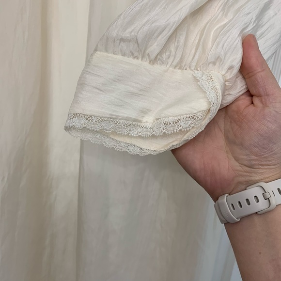 White Rose Katherine Harestad Dressing Robe Size Small - Picture 10 of 12